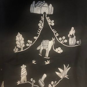 Lucky Brand embroidered hoodie